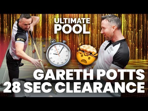 Watching Gareth Potts Clear A Pool Table In Under 30 Seconds Is Extremely Satisfying To Watch