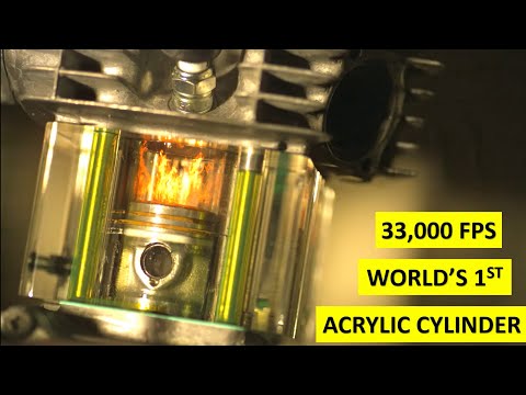 Have Your Mind Blown By This See-Through Combustion Engine In 4K Slow Motion