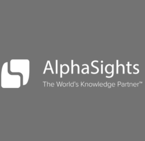 AlphaSights Logo Square Insights Platform 300x292