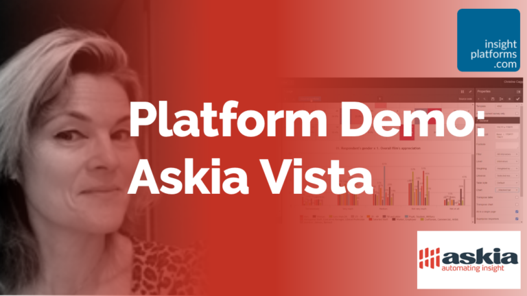 Askia Vista Demo Featured Image - Insight Platforms