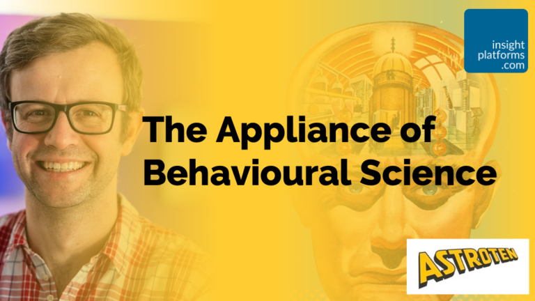 The Appliance of Behavioural Science - Richard Shotton