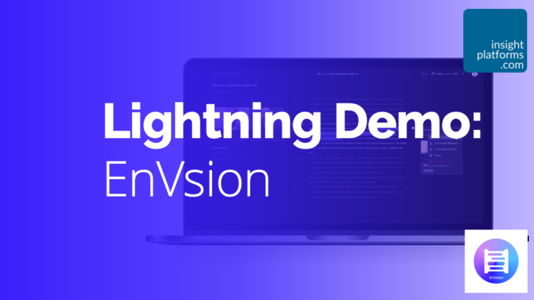 EnVsion Lightning Demo Featured Image - Insight Platforms