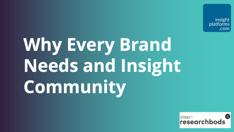 Every Brand Needs Insight Community - Ebook Featured Image