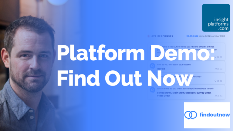Find Out Now Demo - Featured Image - Insight Platforms