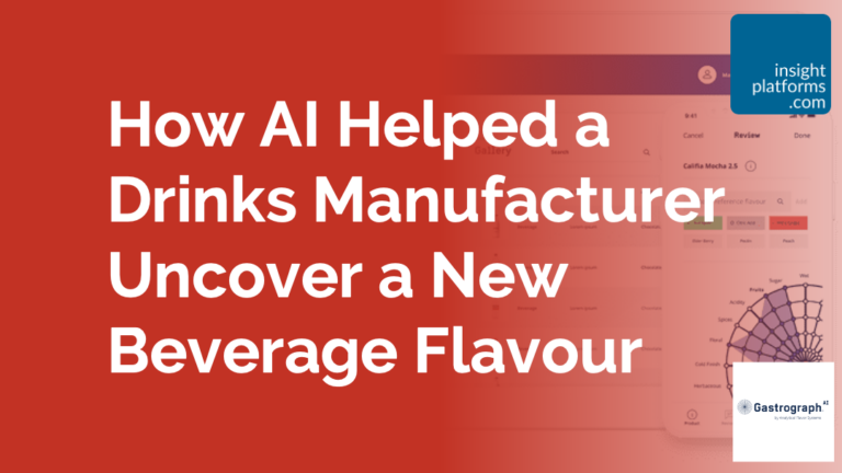 Gastrograph - AI Beverage Innovation - Featured Image - Insight Platforms
