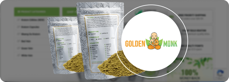 Golden Monk Green Bali Kratom 