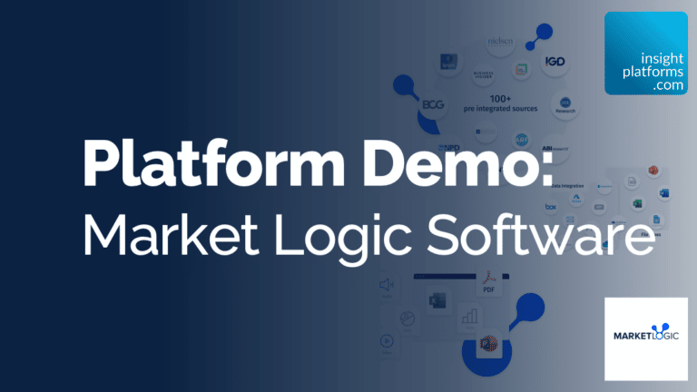 Market Logic Platform Demo Featured Image - Insight Platforms