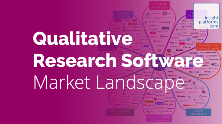 Qualitative Research Software Market Landscape - Featured Image - Insight Platforms