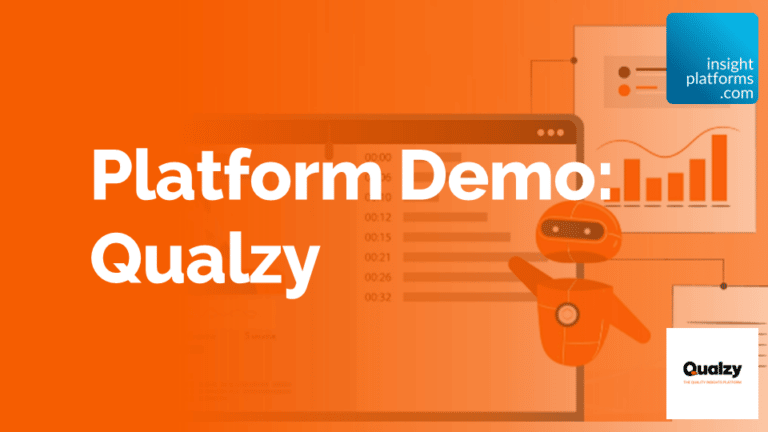 Qualzy Platform Demo Featured Image - Insight Platforms