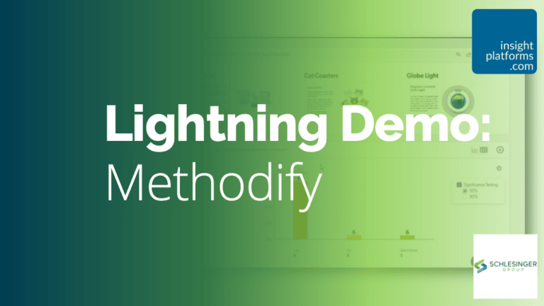 Schlesinger Methodify Lightning Demo Featured Image - Insight Platforms