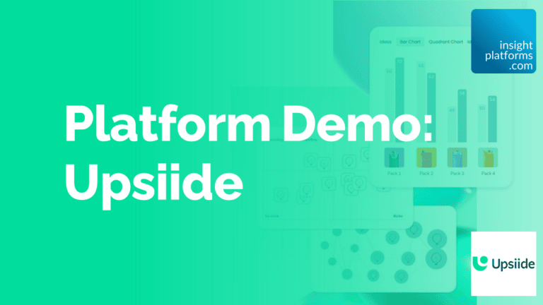 Upsiide Platform Demo Featured Image - Insight Platforms